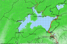 Lake Waikaremoana Track Map