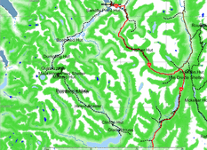 Milford Track Map